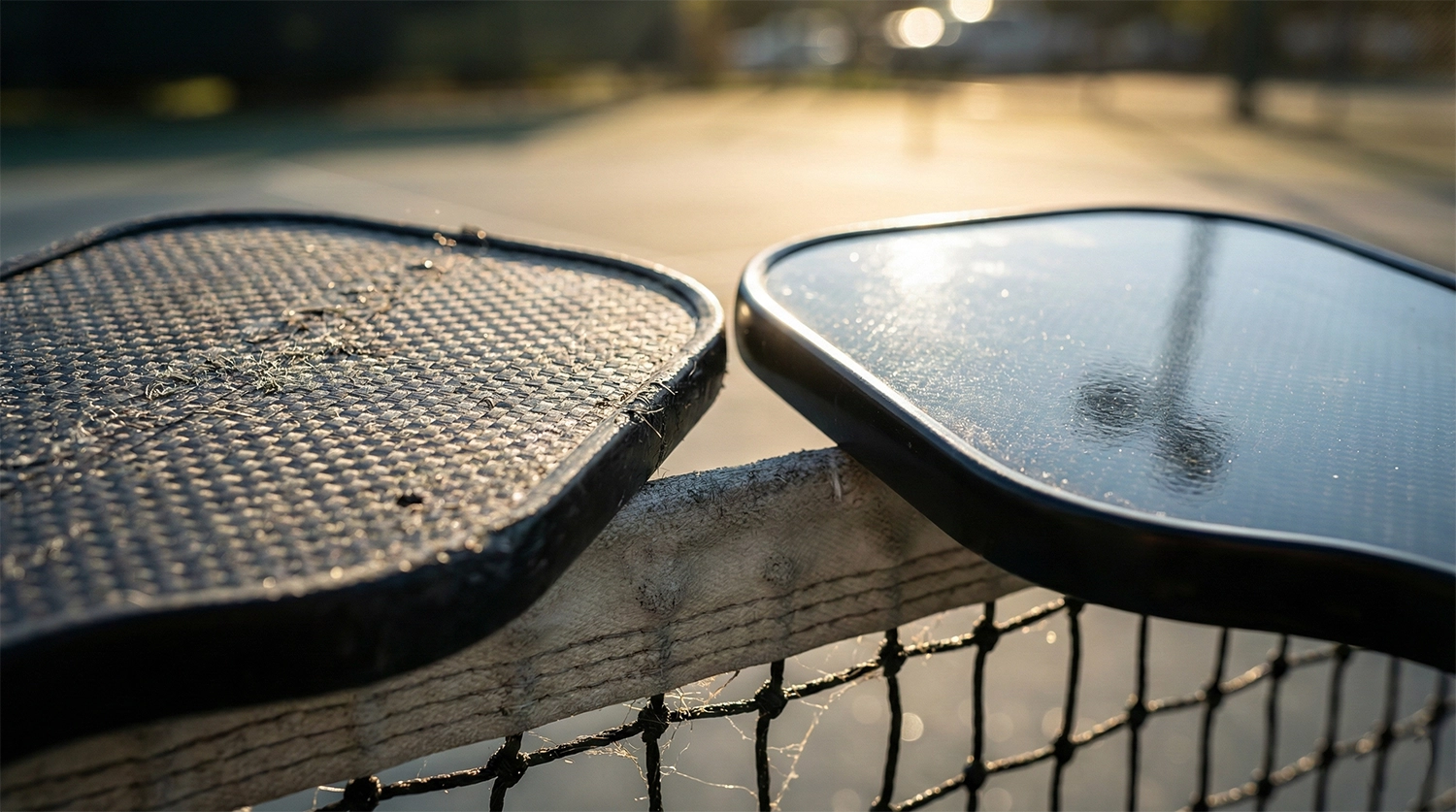 carbon Fiber vs Fiberglass Pickleball Paddles