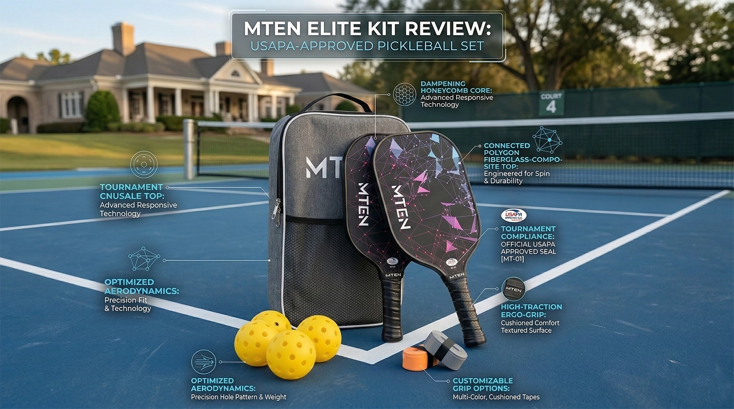 Fiberglass Pickleball Paddles Set Review 2026