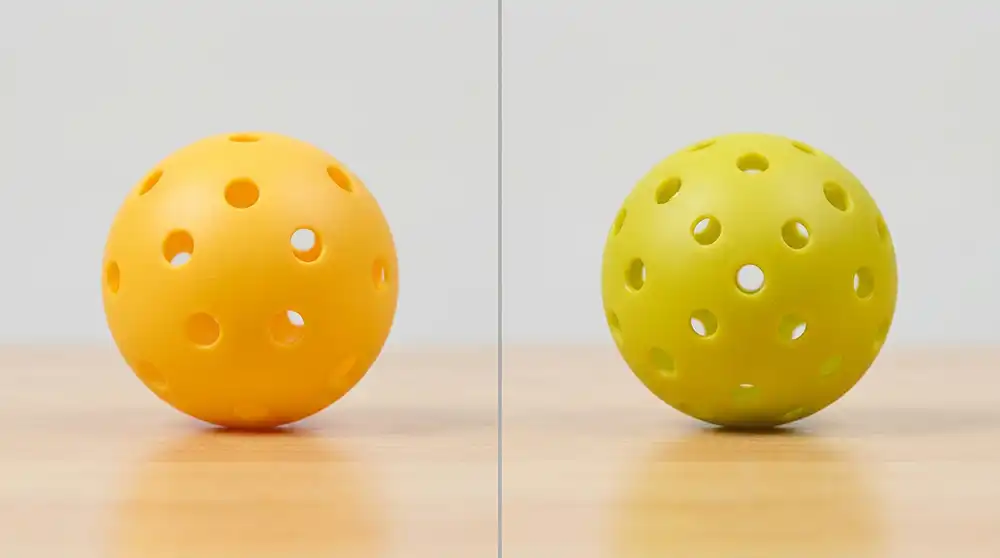 Indoor vs Outdoor Pickleballs